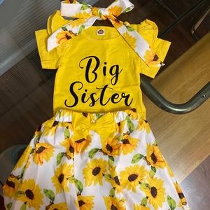 Too with skirt and headband